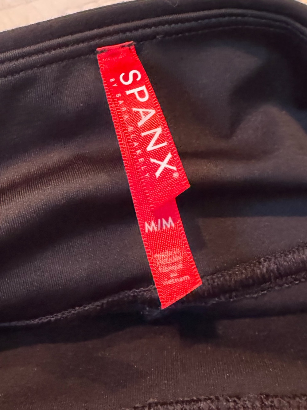 SPANX Black High-Waist Leggings - Picture 2 of 2